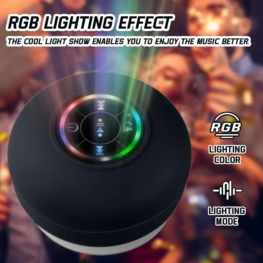 Waterproof LED Mini Speaker