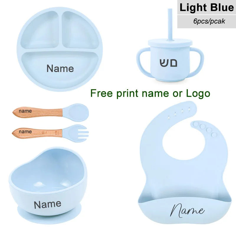 Baby Silicone Feeding Set