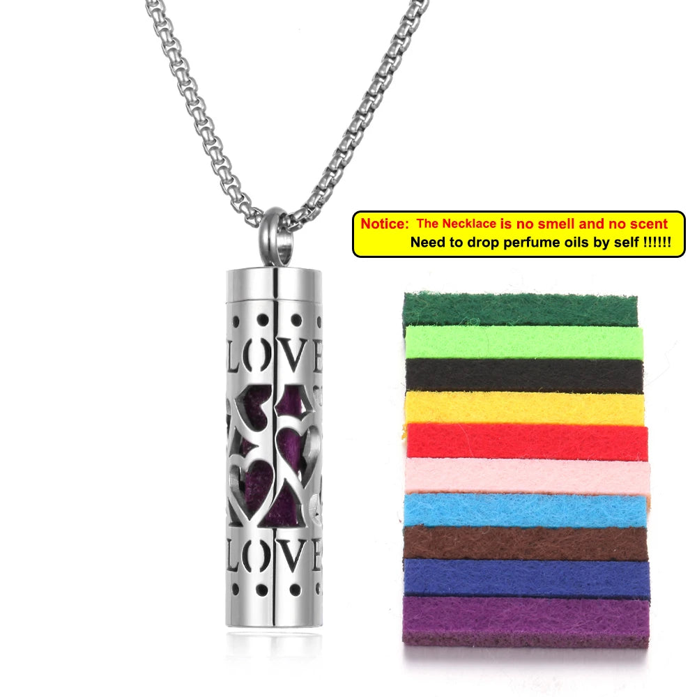 Aromatherapy Pendant Necklace