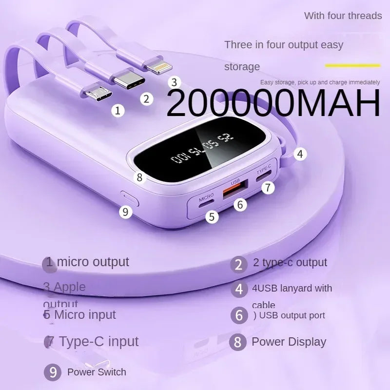 200000mAh Power Bank