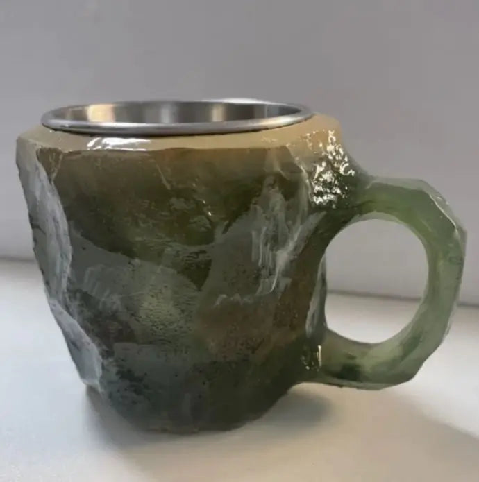 Crystal Resin Coffee Mug
