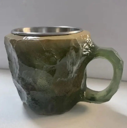 Crystal Resin Coffee Mug