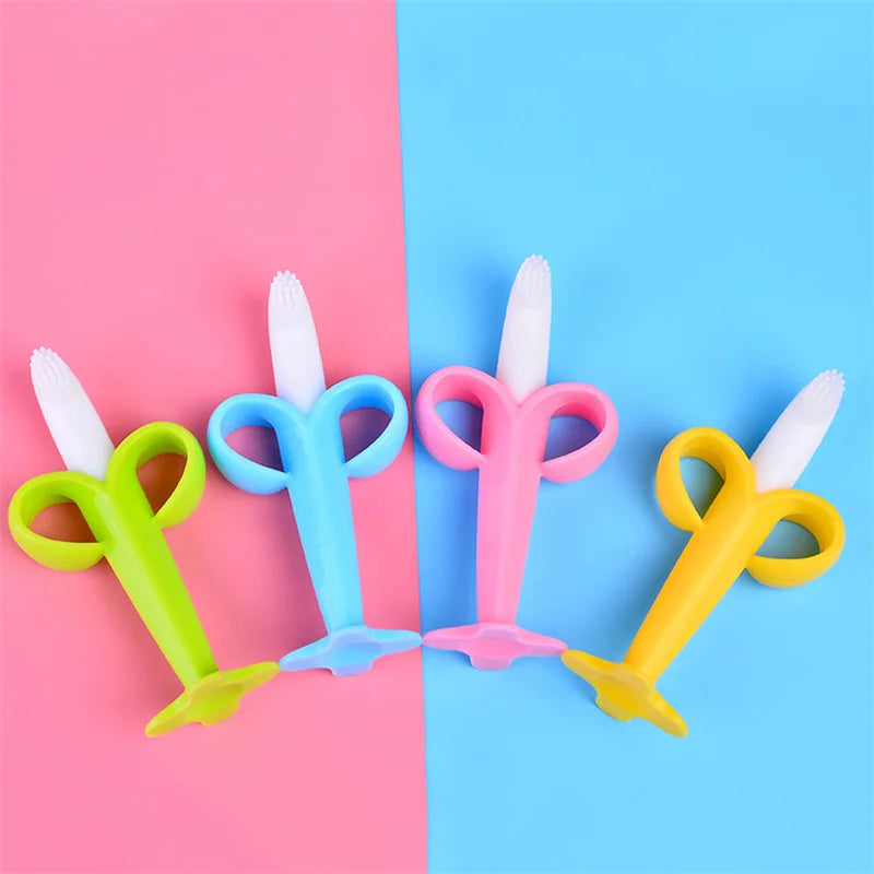 Baby Banana Teether Brush
