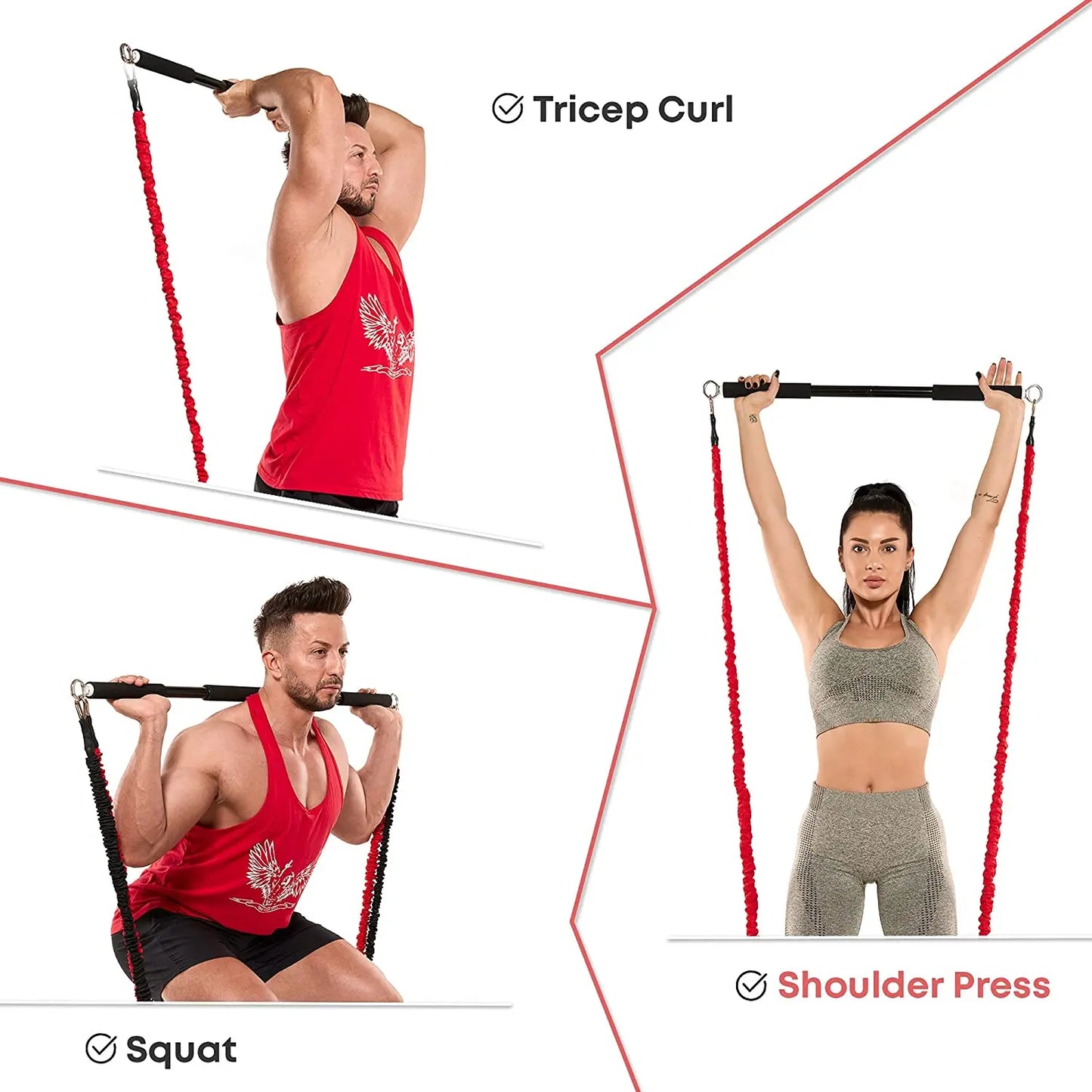 Resistance Workout Bar Set