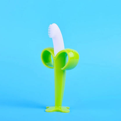 Baby Banana Teether Brush