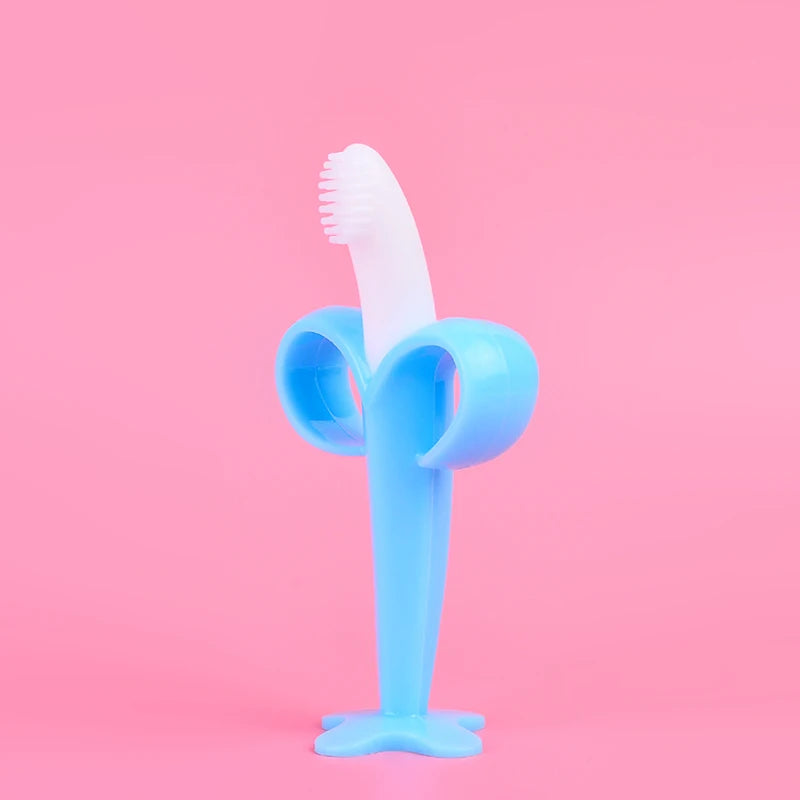 Baby Banana Teether Brush