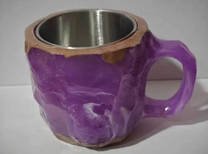 Crystal Resin Coffee Mug