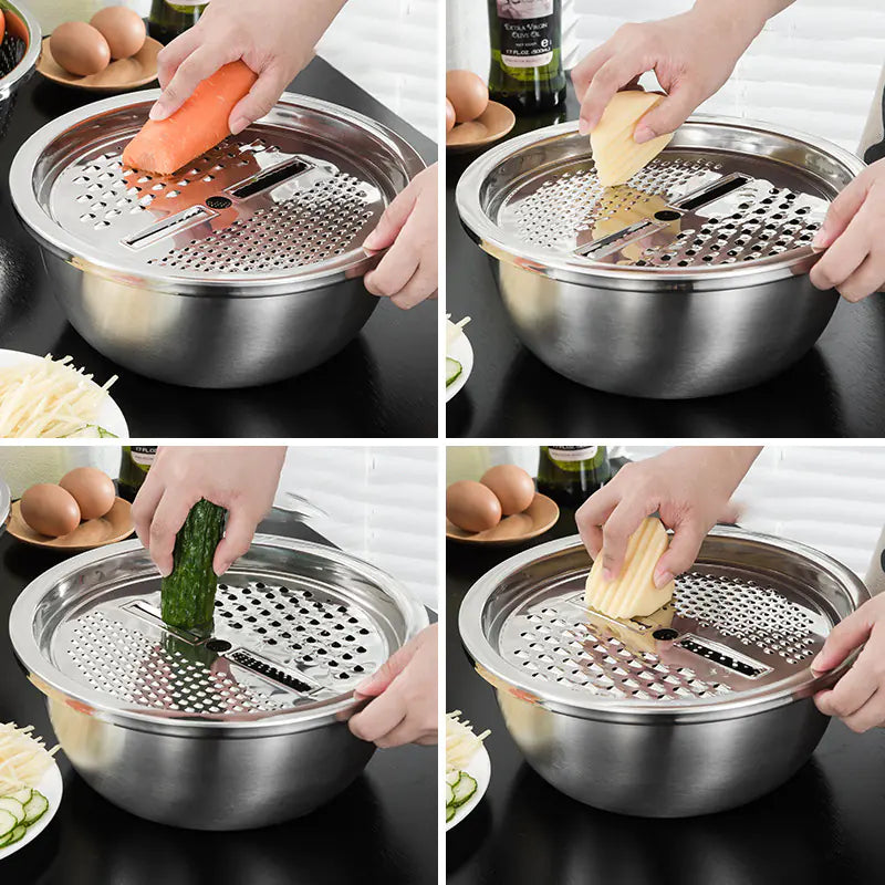 Stainless Steel Veggie Slicer Set