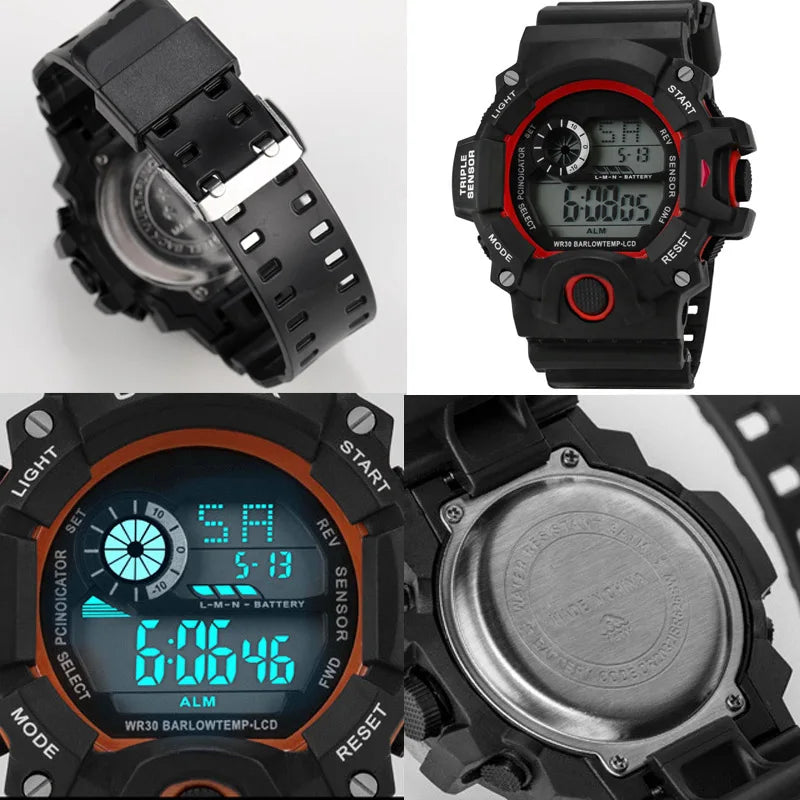 Men’s Sports Military Watch