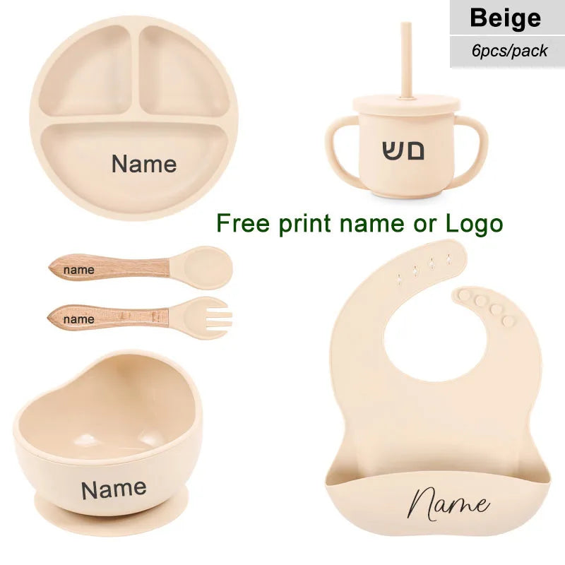 Baby Silicone Feeding Set