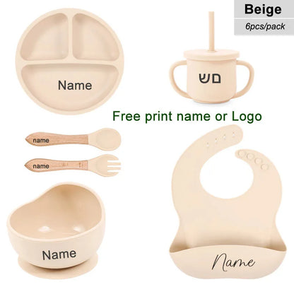 Baby Silicone Feeding Set