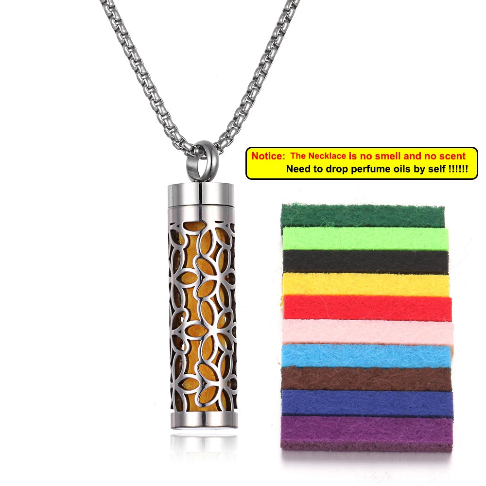 Aromatherapy Pendant Necklace