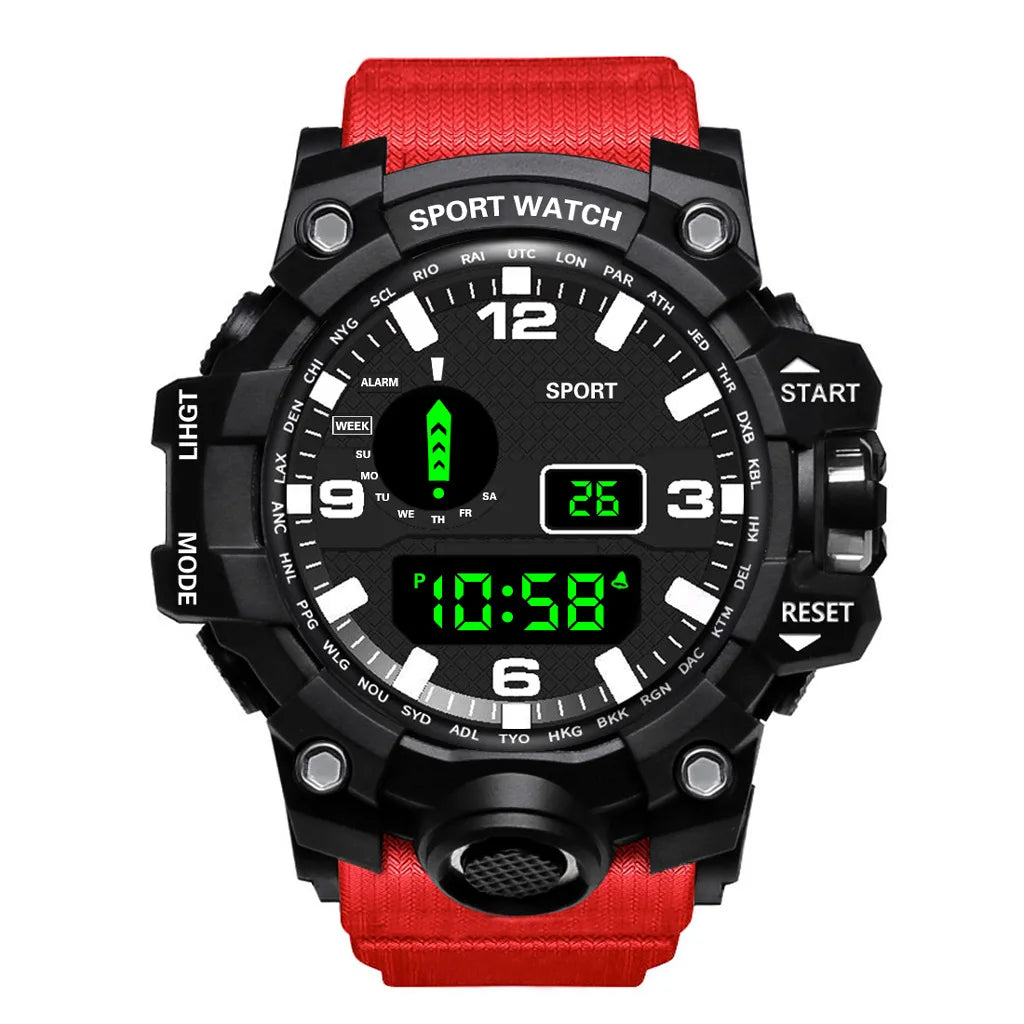 Men’s Sports Military Watch