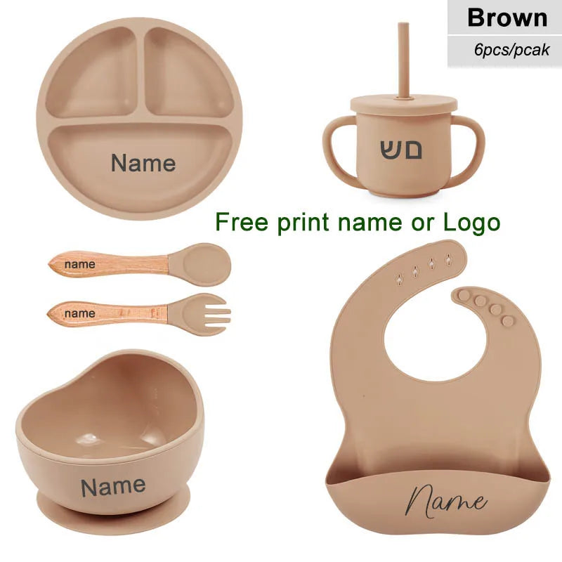 Baby Silicone Feeding Set