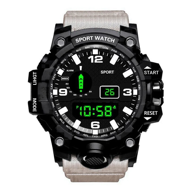 Men’s Sports Military Watch