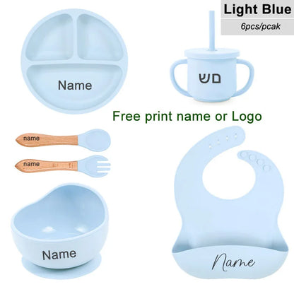 Baby Silicone Feeding Set