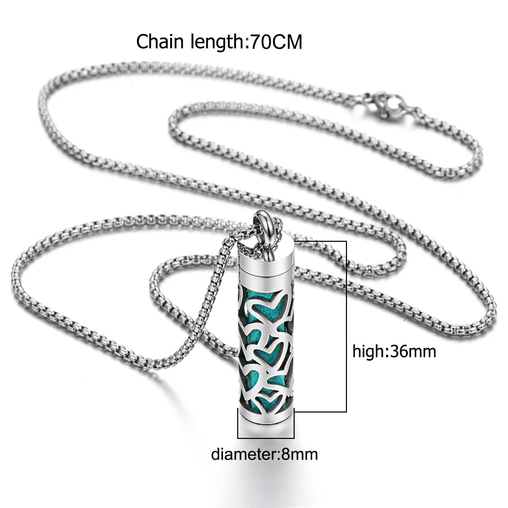 Aromatherapy Pendant Necklace