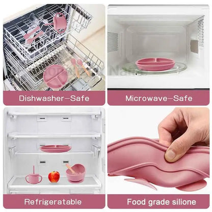 Baby Silicone Feeding Set