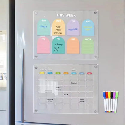 Magnetic Fridge Calendar Set