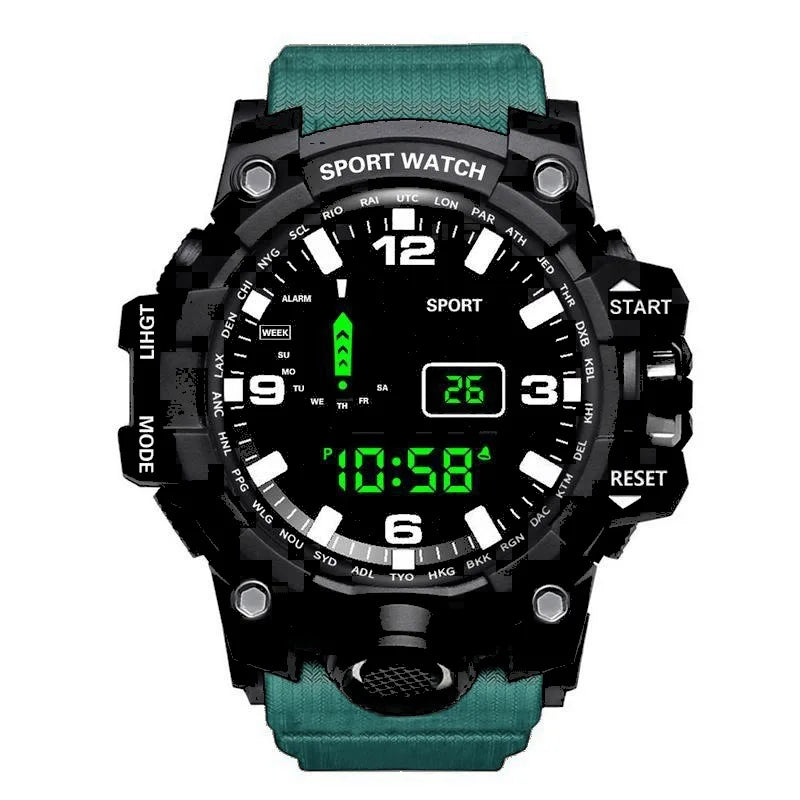 Men’s Sports Military Watch