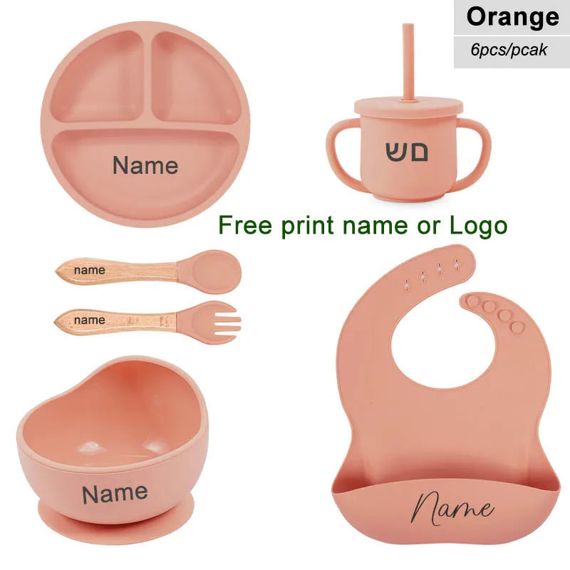 Baby Silicone Feeding Set