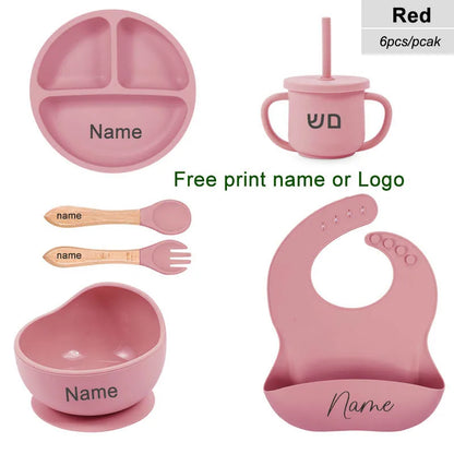 Baby Silicone Feeding Set