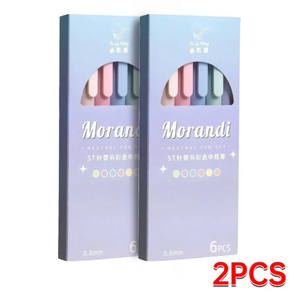 Morandi Gel Pen Set