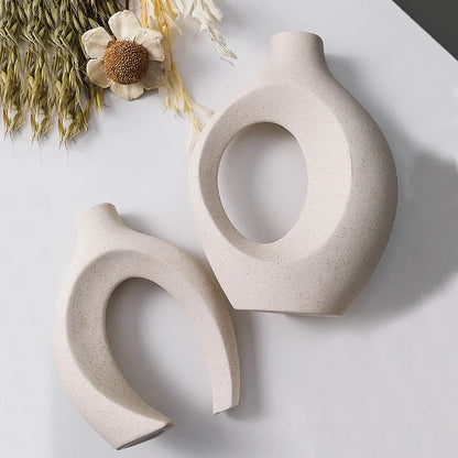 Elegant Ceramic Vase Set