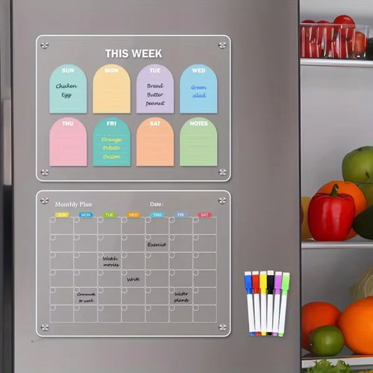 Magnetic Fridge Calendar Set