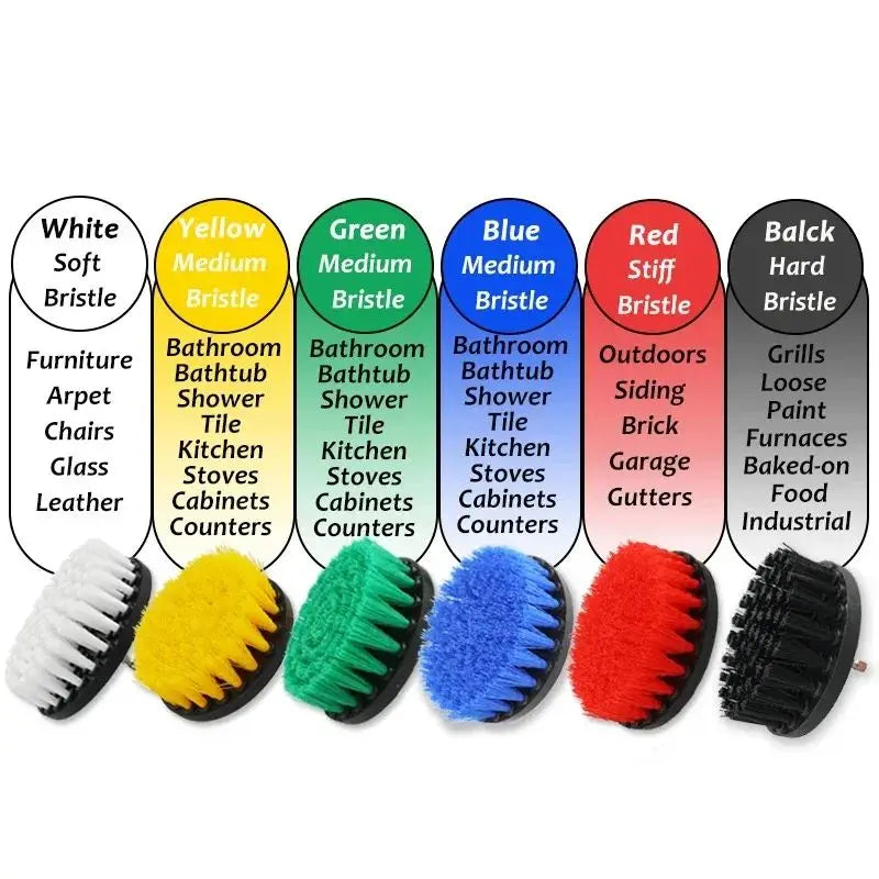 Drill Brush Cleaning Set