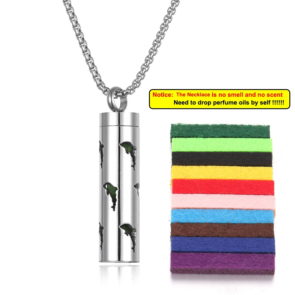 Aromatherapy Pendant Necklace