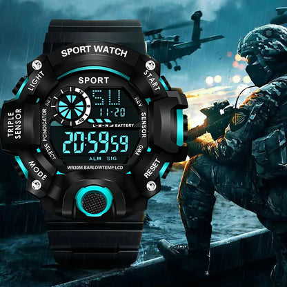 Men’s Sports Military Watch