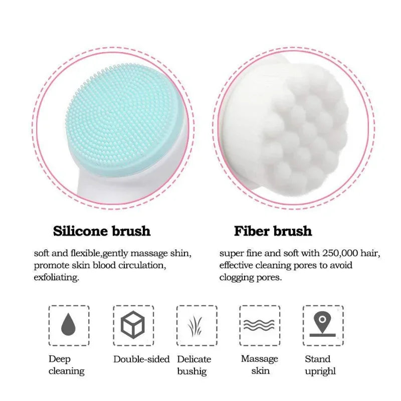 3D Silicone Face Brush