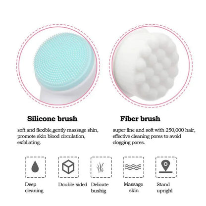 3D Silicone Face Brush