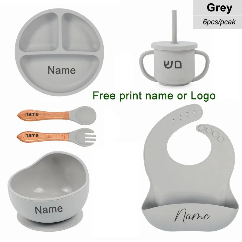 Baby Silicone Feeding Set