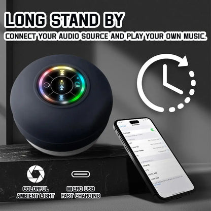 Waterproof LED Mini Speaker