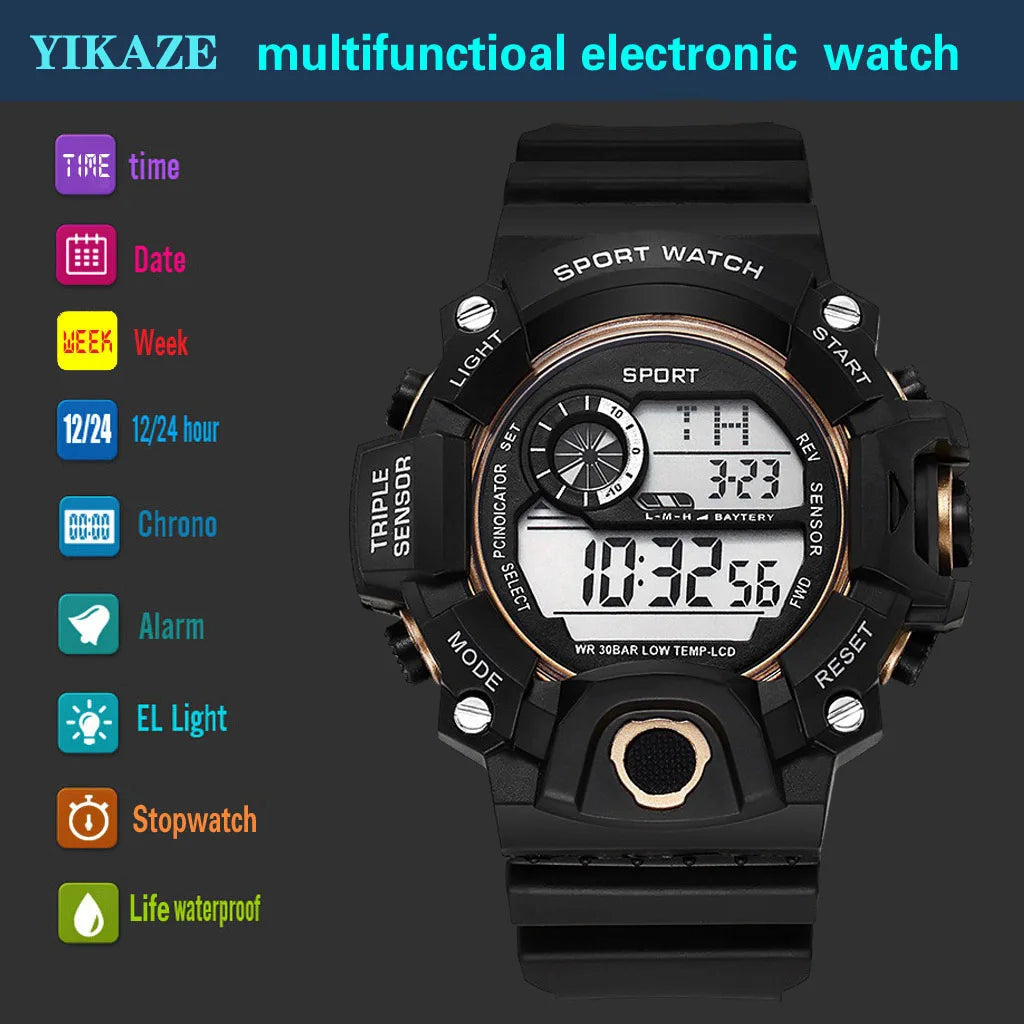 Men’s Sports Military Watch