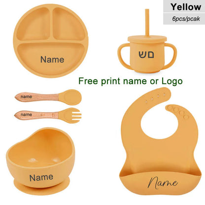 Baby Silicone Feeding Set