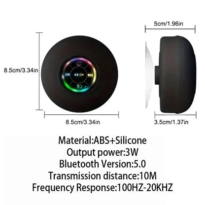 Waterproof LED Mini Speaker