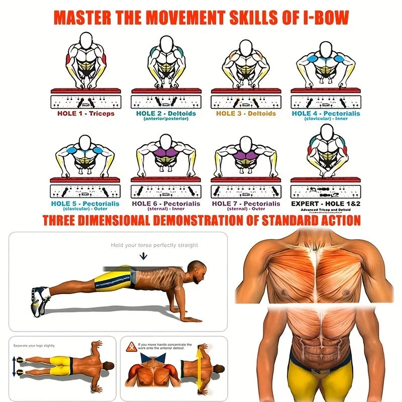 Portable Push-Up Board