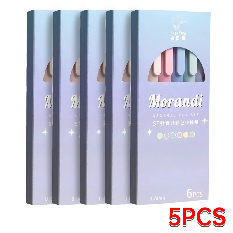 Morandi Gel Pen Set