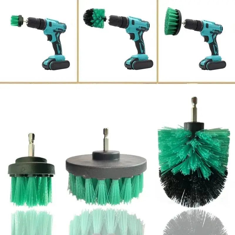 Drill Brush Cleaning Set