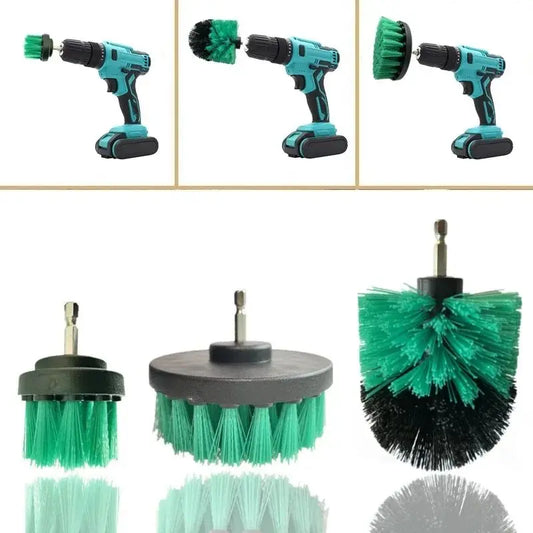 Drill Brush Cleaning Set
