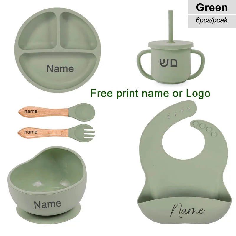 Baby Silicone Feeding Set