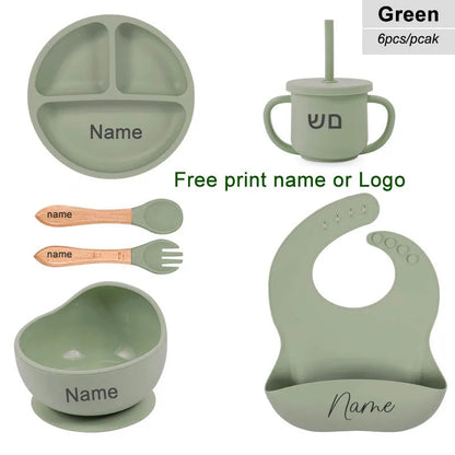 Baby Silicone Feeding Set