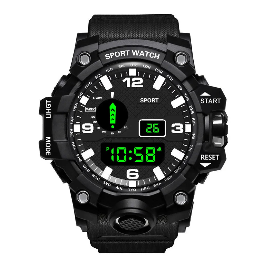 Men’s Sports Military Watch