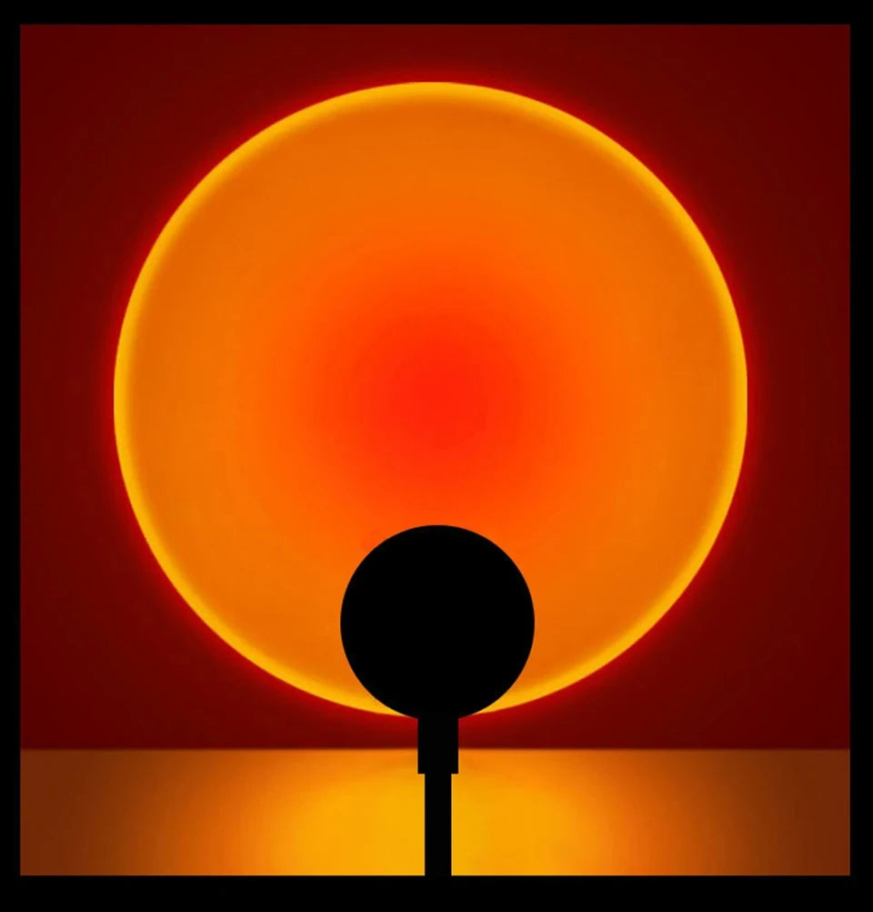 LED Sunset Projection Lamp