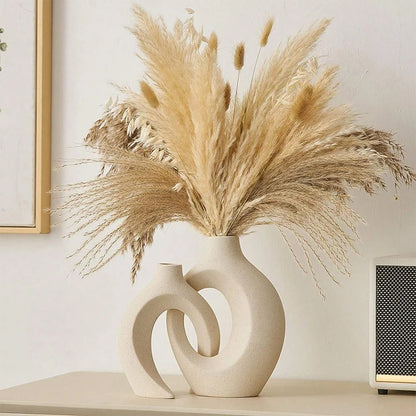 Elegant Ceramic Vase Set