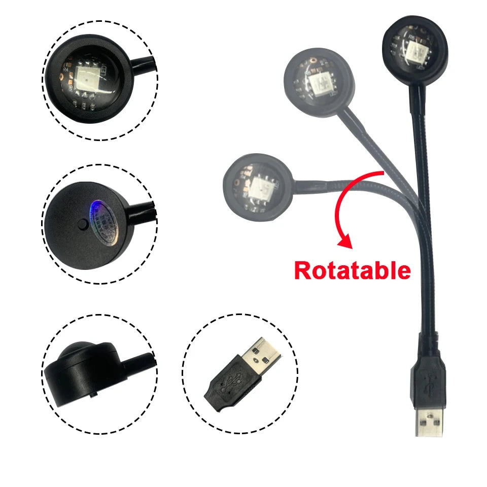 LED Sunset Projection Lamp