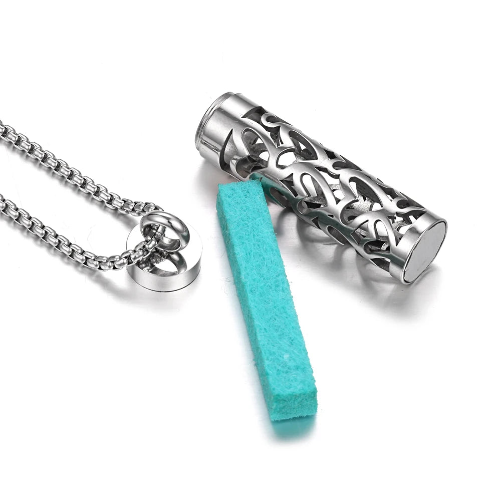 Aromatherapy Pendant Necklace